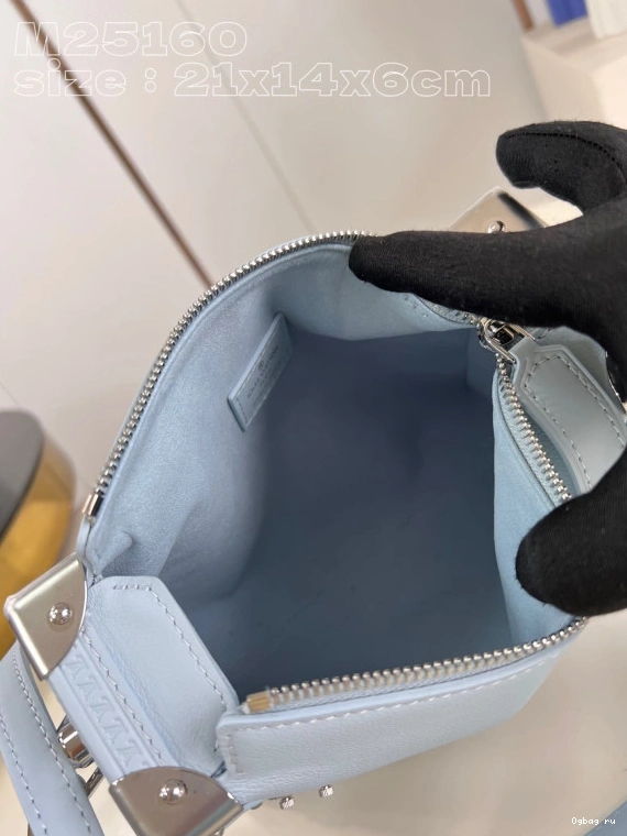 LOUIS Trunk PM-21*14*6CM Side VUITTON 0816